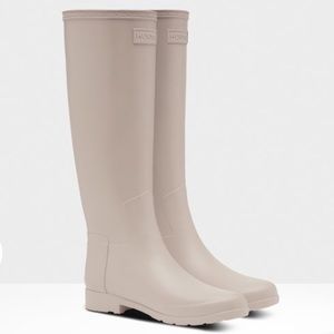 Slim fit hunter rain boots